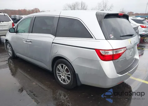 2012 Honda Odyssey Ex-L from USA, damaged, VIN 5FNRL5H61CB030022
